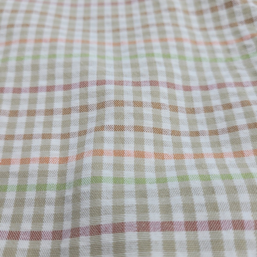 Tommy Bahama Mens 38/39 Paradise Nation Plaid Shorts Tan Multicolor Cotton Golf - Picture 12 of 12
